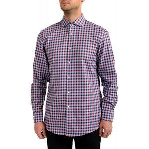 Nordstrom Trim Fit Non Iron Mens Shop Shirt 15.5